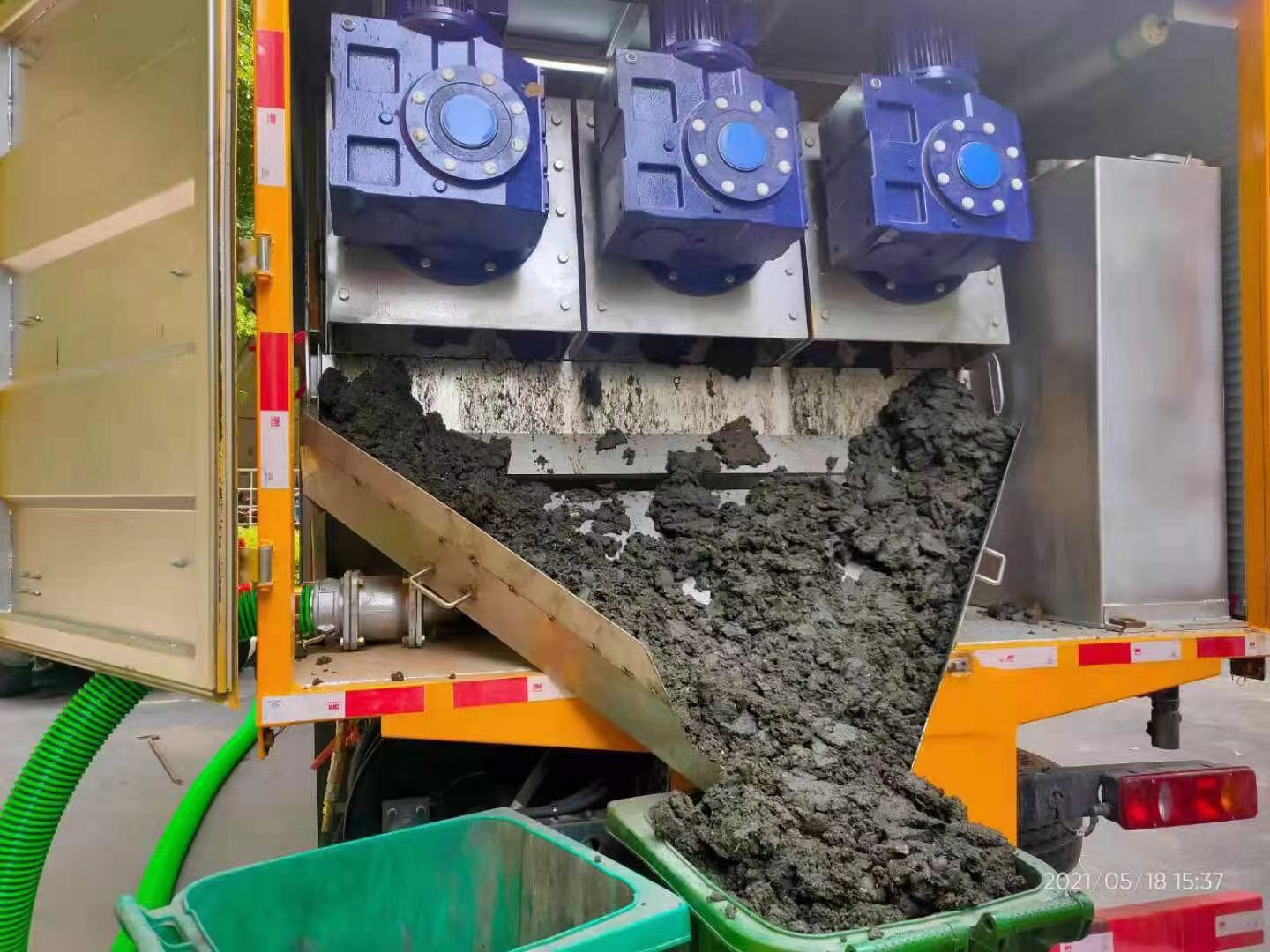 尉氏化粪池清掏城市维护站-泥浆净化干湿分离处理